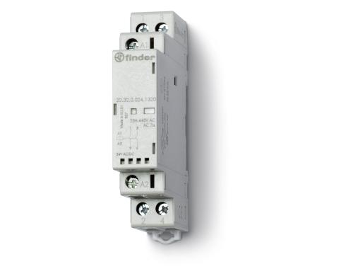 Finder Installationsschütz 25A 2 Schliesser 24V