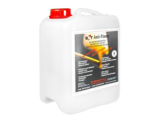 BBT Bio Brandschutzmittel 5 l für dünnes Holz, Papier, Textil
