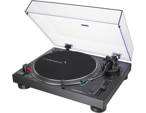 Audio-Technica AT-LP120XUSBBK DJ Turntable, Direktantrieb