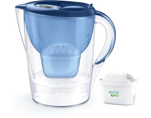 Brita Tischwasserfilter Marella XL blau pro Fassungsvermögen Wasserkrug: 3.5 Liter