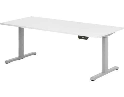 Actiforce Steelforce Eco 1050 silber KIT Gestell silber, Tischplatte weiss 80x160