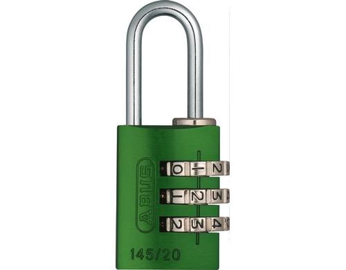 ABUS 145/20 grün Lock-Tag  Vorhangschloss 46608