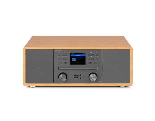 Audizio Avola-BMB DAB+/FM Radio mit BT u. CD, WLAN, bambus