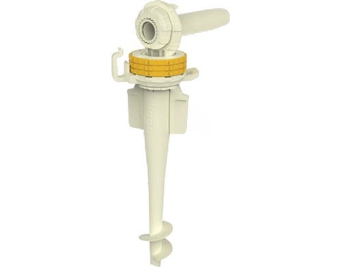 Diggo Multi-Purpose Sonnenschirmhalterung mit Zahlenschloss, Leinenhalterung