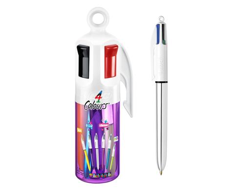Bic Kugelschreiber 4 Colours Mega Case purple