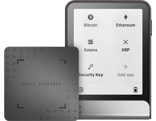 Ledger Flex Graphite inkl. Recovery Key Krypto-Wallet mit Recovery Key