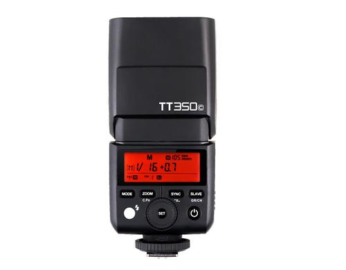 Godox TT350C, Canon TTL Systemblitzgerät mit Ni MH Akku