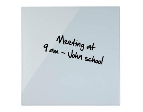 Bi-Office magnetische Glastafel weiss 380x380