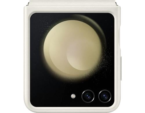Samsung Flip ECO-Leather Case Cream für Flip 5