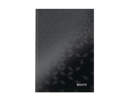 Leitz Notizbuch WOW schwarz, A5, liniert