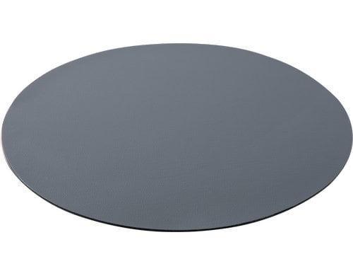 AK Tischset 6 Stk Ø Cm 40 PU + Rubber Grey