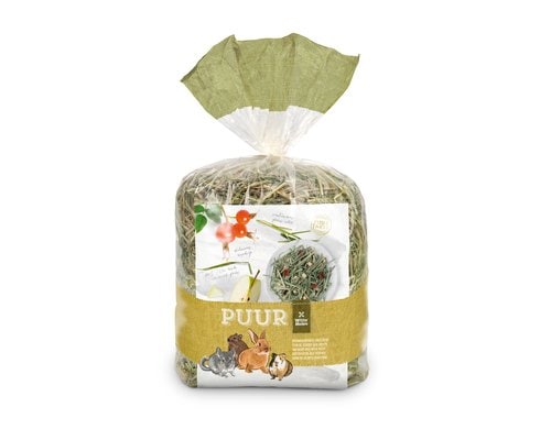 Witte Molen PUUR Obstgarten Heu mit Früchten, 500g