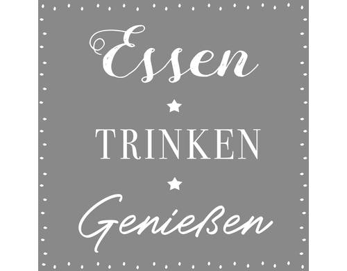 B+C Servietten Geniessen 33x33 cm, 20 Stück, 3-lagig