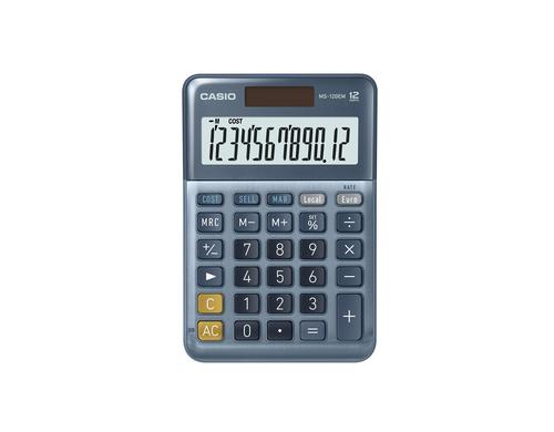 Casio Taschenrechner CS-MS-120EM 12-stelliges LC Display
