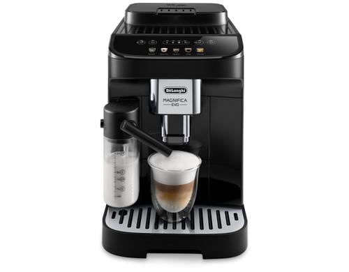 De'Longhi Kaffeevollautomat Magnifica Evo M Milch, schwarz, Touch-Display