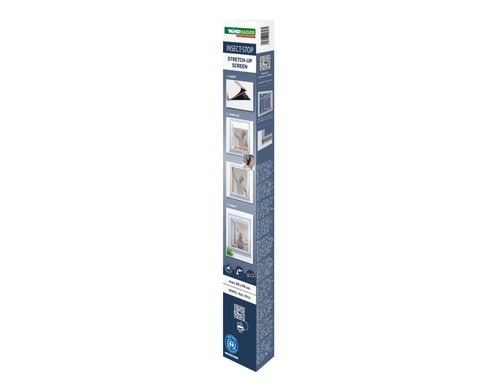 IS Teleskopfenster STRETCH 80x90cm weiss