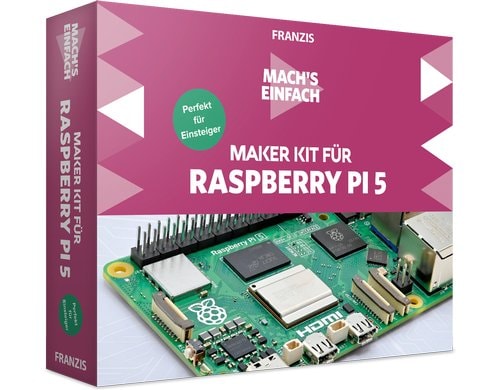 Franzis Maker Kit für Raspberry Pi 5 für Raspberry Pi 5