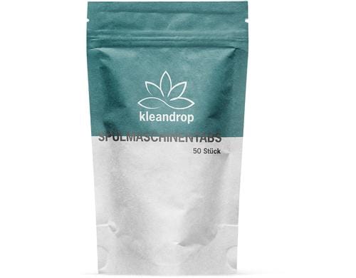 Kleandrop - Spülmaschinentabs 50 Stück