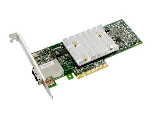 Adaptec HBA 1100-8E: PCI-Ex8 HBA-Kontroller 8 Port SAS3, 1 x SFF-8643, 2x  SFF-8644