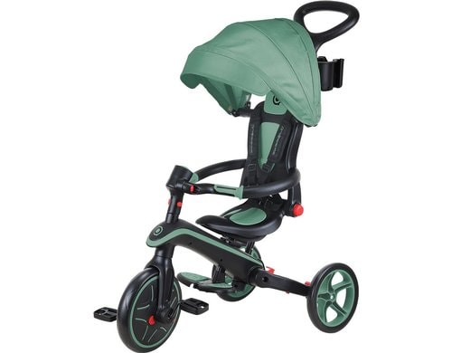 Globber Trike Explorer 4 in 1 Foldable Olive