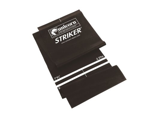 Unicorn Striker Dartmatte schwarz