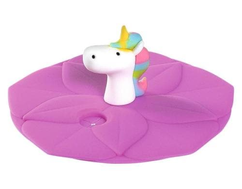 Leonardo Glasabdeckung Bambini Einhorn 1 Stück, D: 9cm, Silikon