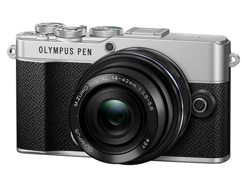 Olympus E-P7 14-42mm silber/schwarz