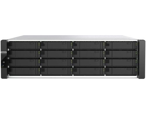QNAP NAS ES1686dc-R2-2142IT-128G, 16-bay 3U Rack, redundante PSU, Xeon 8-C,128GB RAM