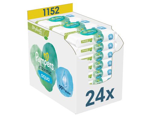 Pampers Feuchte Tücher Aqua 24x48 / 1152 Stück