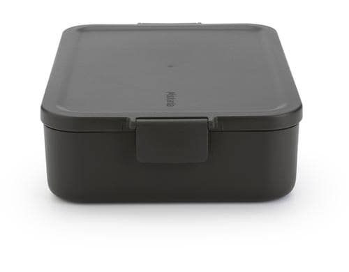 Brabantia Bentobox Make & Take 2L Dark Grey B: 25,9, L:  16,7, H: 6,2cm, Kunststoff