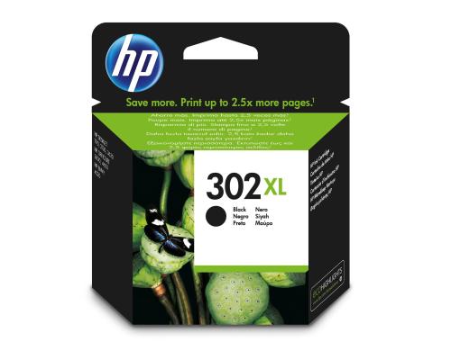 HP Tinte Nr. 302XL - Black (F6U68AE) ml, Seitenkapazität ~  Seiten