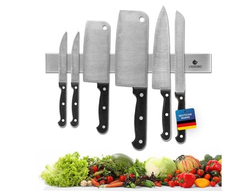 Exitoso Messerleiste Magnetleiste Edelstahl Selbstklebend, 3M Klebeband, Messerhalter