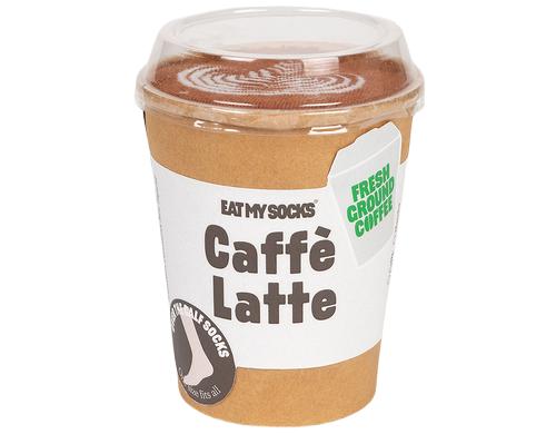 EatMySocks Caffè Latte Socken 1 Paar unisex Socken, eine Grösse