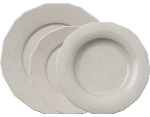 AK Teller Set 12-Teilig Garden Antique Rose Porzellan