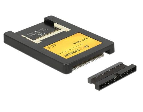 DeLock 91662 IDE zu 2xCF Adapter, 2.5 Card Reader Laufwerk IDE