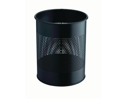 Durable Papierkorb Metall rund Masse: 315 x 260 mm