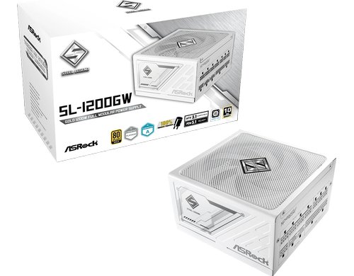 ASRock Steel Legend (White) SL-1200GW 80+ Gold Power Supply Unit
