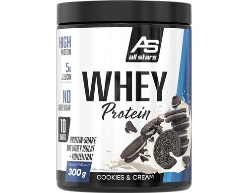 All Stars Whey Protein 100% Cookies & Cream, 300 g