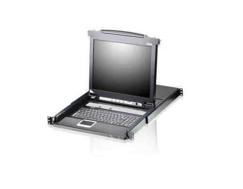 Aten CL5716iN CH 16 Port 19IP-KVM-Switch PS/2,USB, VGA, 1280x1024, 19, CH-Tastatur