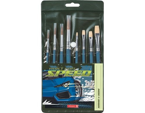 Brunnen Schulpinsel-Set Fast Wheels