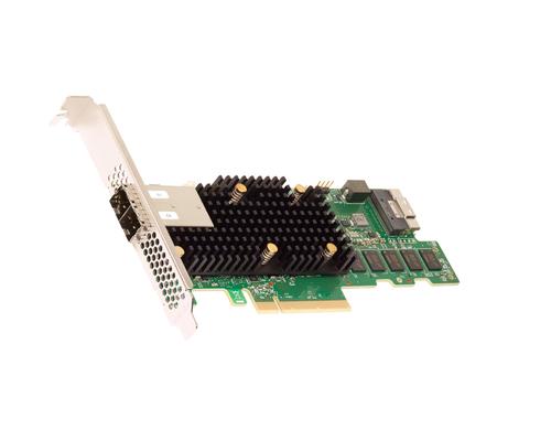 Broadcom MegaRAID 9580-8i8e: 16Port Raid K. SAS/SATA/NVMe, PCIe-x8v4, LP, SFF-8654