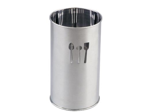 Ibili Utensilienhalter Küche 10 cm x 18 cm, Edelstahl