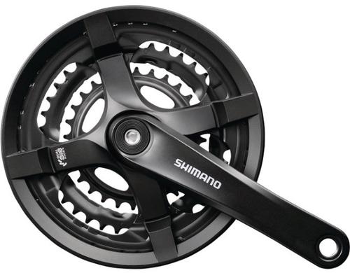 Shimano Kettenradgarnitur FC-TY501 4-kant 170 mm 42x34x24 schwarz