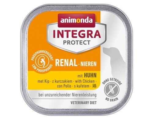 Animonda Integra Dog Niere 11x150g Kit Huhn