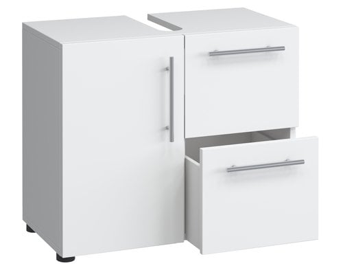 VCM Badzimmer Unterschrank Flandu Weiss