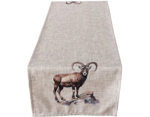 Boltze Tischläufer Poldie Textil, 140x40cm