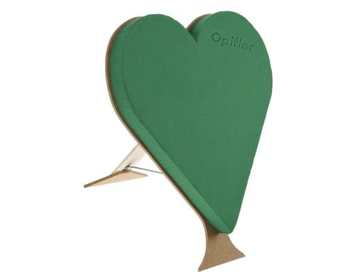 Optiflor Steckschaumherz Gabriel 36x42x5cm, für Nassblumen, zum Stellen