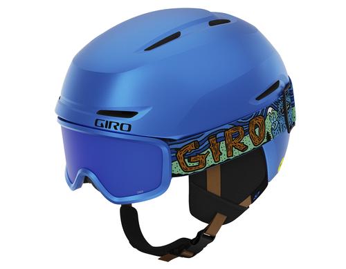 GIRO Spur Flash Combo blue shreddy yeti, XS