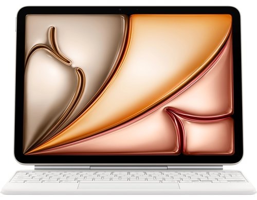 Apple Magic Keyboard Swiss White fürs iPad Air 11 2025