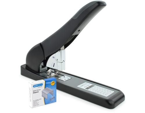 Rapesco ECO HD-210 Hochleistungs Heftgerät 210 Blatt, inkl. Klammern